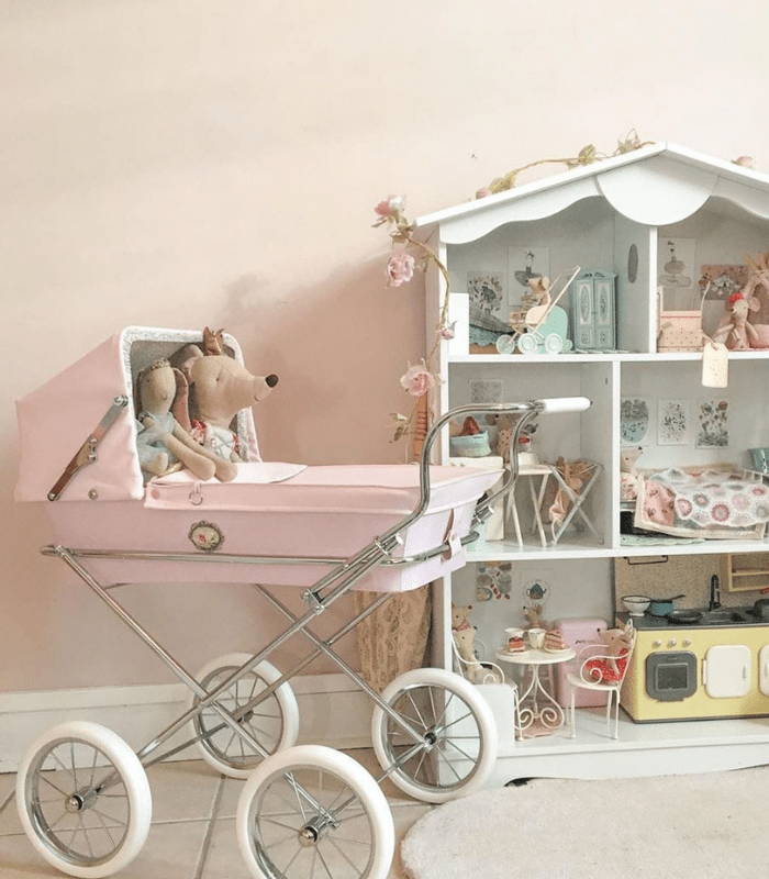 coche minisweet rosa bolso