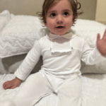 pijama bebe bordado nido de abeja