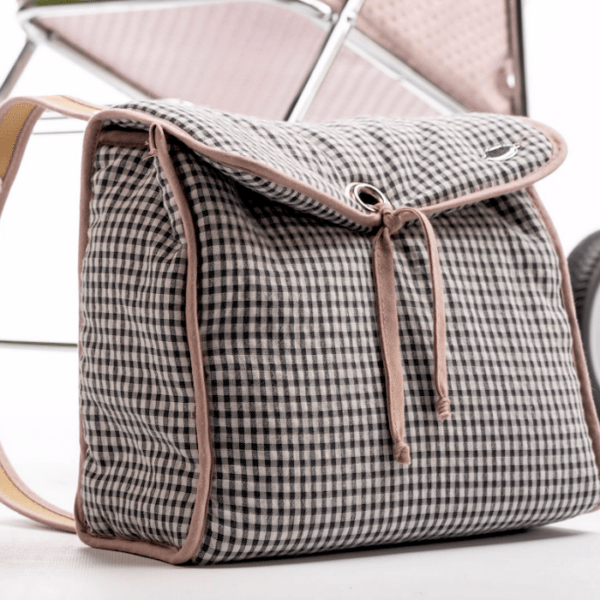 silla de munecas miniflash vichy bolso